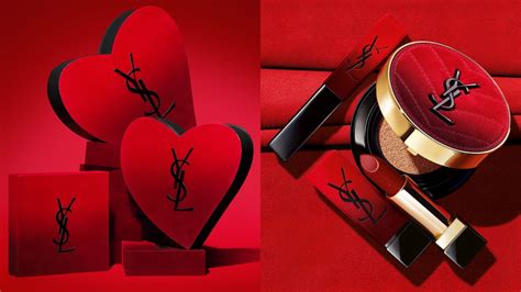 YSL 2022情人節用紅絲絨大膽說愛！小黑條1966絕美紅棕色必須 